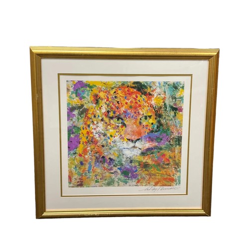 Leroy neiman signed portrait - neiman,